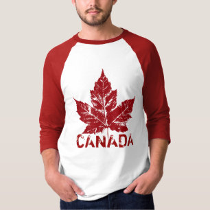 T-shirt Cool Canada Jersey Retro Maple Leaf Souvenir