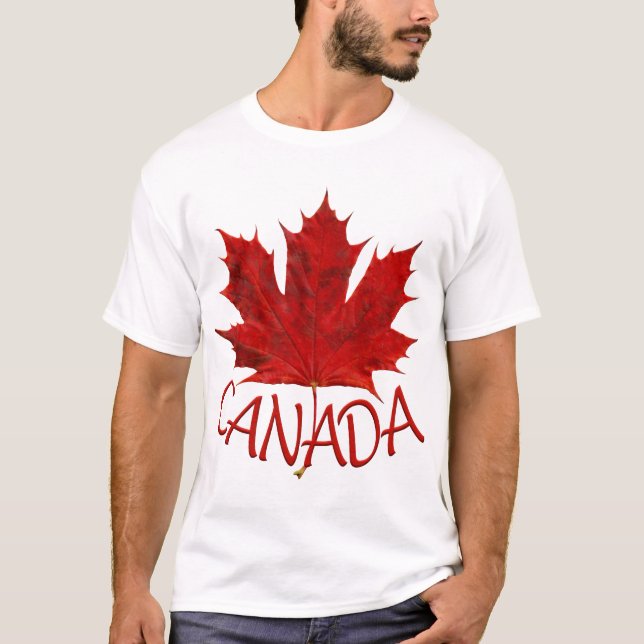 T-shirt cool Canada Souvenir de feuille d'érable r (Devant)