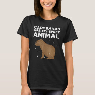 T-shirt Cool Capybara Pour Hommes Femmes Rodent Spirit Ani