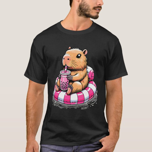 T-shirt Cool Capybara Vibes - Funny Capybara Gift - Cute C (Devant)