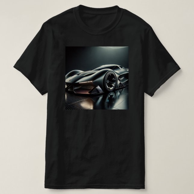 T-shirt Cool car design. (Design devant)