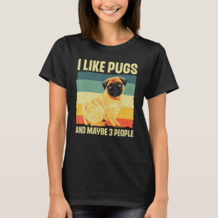 T-shirt Cool Carlin Pour Hommes Femmes Chien Chien Mariage