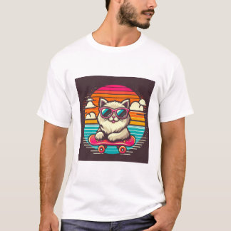 T-shirt "Cool Cat Cruiser"