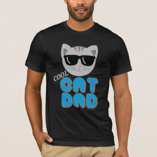 T-shirt COOL CAT DAD Incognito Amoureux des chats