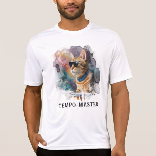 T-shirt *~* Cool Cat DRUM Player Hip AP91 Percussionniste