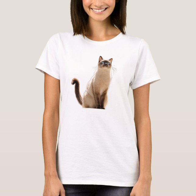 T-shirt Cool Cat Graphic Tee | Cadeau parfait pour les Amo (Devant)
