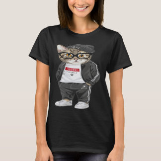 T-shirt Cool Cat Urban Style Cute Cats