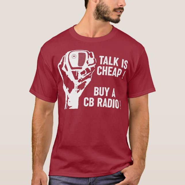 T-shirt Cool CB HAM Radio Original Internet Premium (Devant)