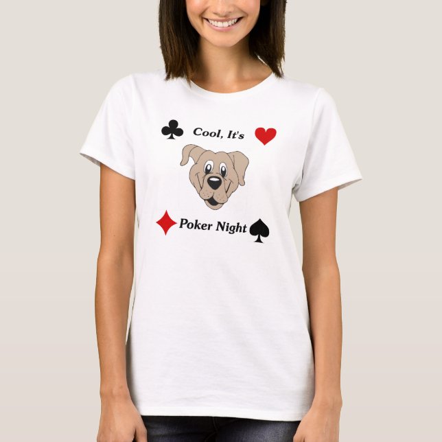 T-shirt Cool, c'est nuit de tisonnier (Devant)