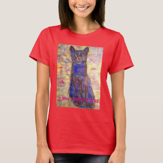 T-shirt cool chat zen maître