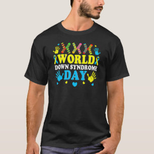 T-shirt Cool Chaussettes World Down Syndrome Support