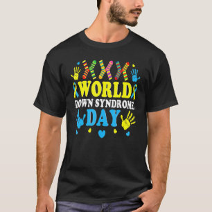 T-shirt Cool Chaussettes World Down Syndrome Support