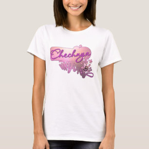 T-shirt Cool Chechnya pink