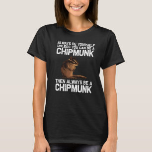 T-shirt Cool Chipmunk Pour Hommes Femme Squirrel Whisperer