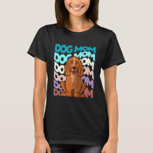 T-shirt Cool Cocker Spaniel Chien Maman Retro Chien Vintag