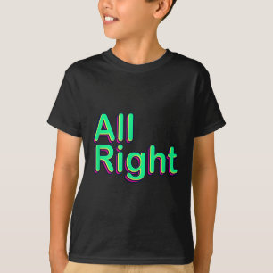 T-shirt Cool Coloré Tous les bons citations Tee - shirts g