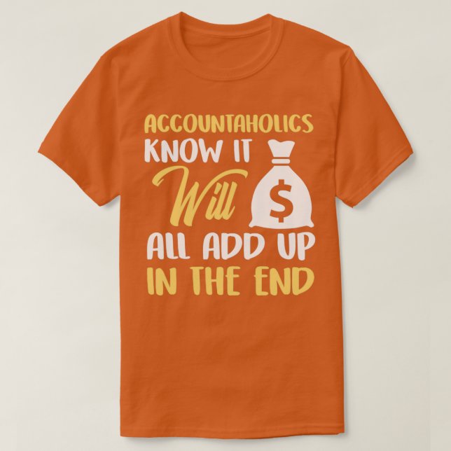 T-shirt Cool comptable (Design devant)