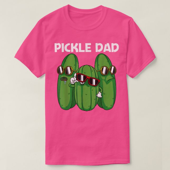 T-shirt Cool Conception de chiche pour papa Père Pickle Al (Design devant)