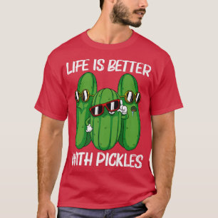 T-shirt Cool Conception De Pickle Pour Hommes Femmes Pickl