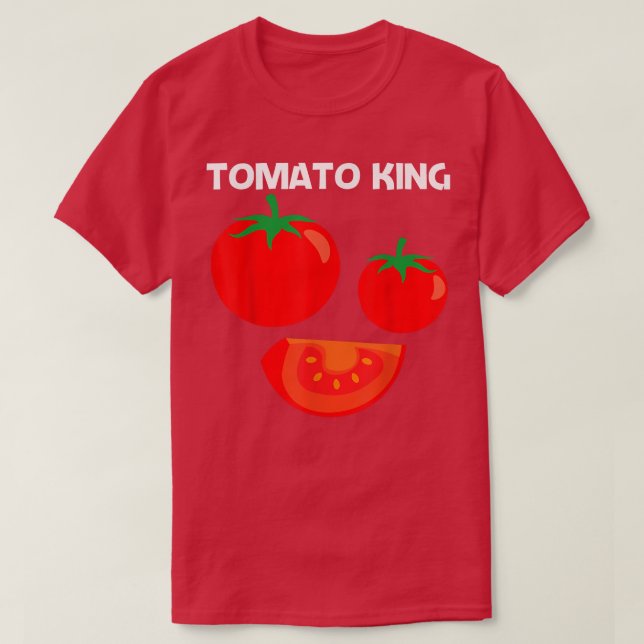 T-shirt Cool Conception de tomate pour hommes papa aliment (Design devant)