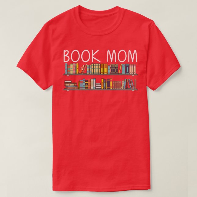 T-shirt Cool Conception du livre pour maman mère ver de li (Design devant)