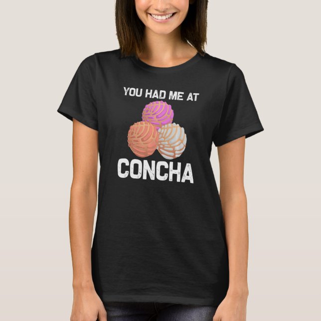 T-shirt Cool Concha For Men Women Pan Dulce Latin Mexican  (Devant)