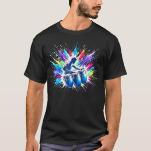 T-shirt Cool Conga Lecteur Congas Art Instrument Musique M