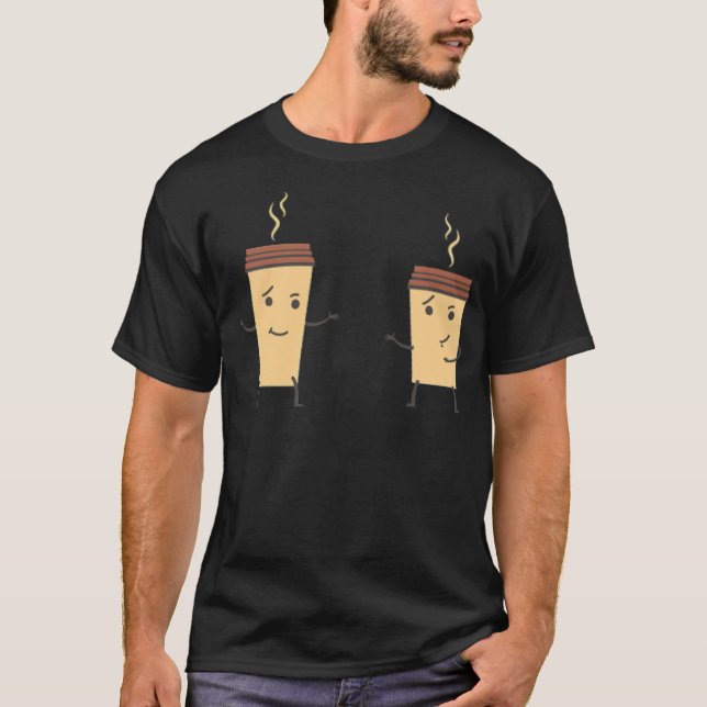 T-shirt Cool cool café (Devant)