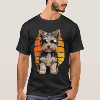 T-shirt Cool cool yorkipoo mom dad gift vintage dog owners