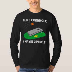 T-shirt Cool Cornhole Design Pour Hommes Femmes Corn Bag T