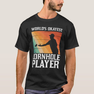 T-shirt Cool Cornhole Design pour hommes femmes Corn Hole