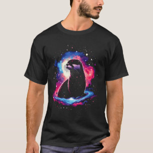 T-shirt Cool Cosmic Otter Galaxy Graphic Space Art