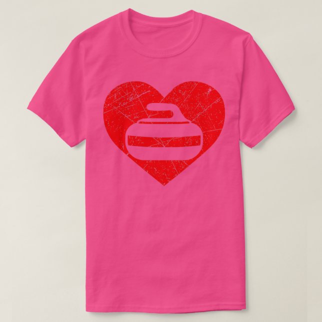 T-shirt Cool Curling Lover Conception cadeau (Design devant)