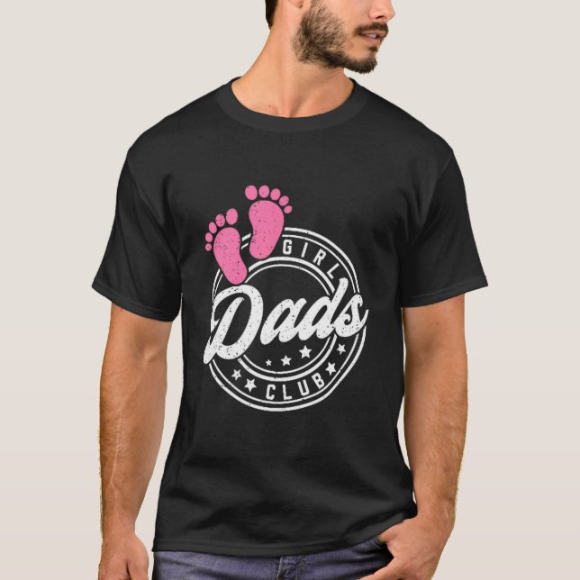 T-shirt Cool Dads Club Father's Day From Daughter Funny Da (Devant)