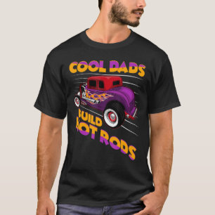 T-shirt Cool Dads Construire des tiges chaudes Vintage Hot