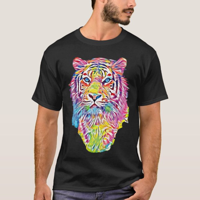 T-shirt Cool dans Rainbow colors (Devant)