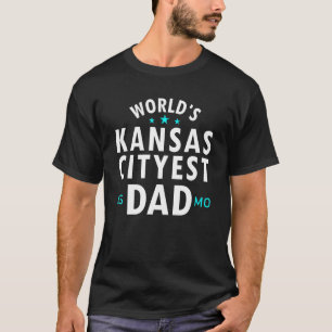 T-shirt Cool de baseball masculin Kansas Cityest Papa