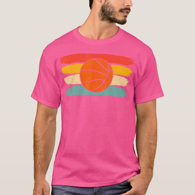 T-shirt Cool De Basket-Ball Conception Pour Hommes Femmes  (Devant)