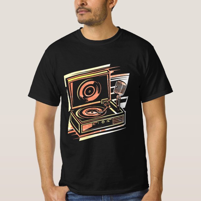T-shirt Cool de la vieille école (Devant)