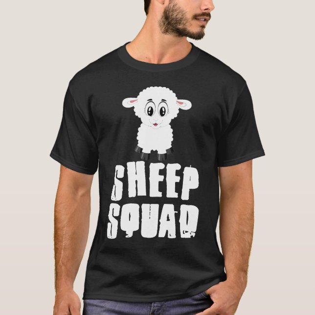 T-shirt COOL de l'équipe SHEEP (Devant)