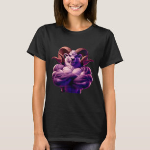 T-shirt Cool de musculation de soufflante de bélier massiq