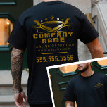 T-shirt Cool de réparation automobile professionnel Mascul<br><div class="desc">Faites une déclaration forte avec le T-shirt Masculine Mechanic Cool de réparation automobile, conçu spécialement pour les ateliers de réparation automobile et leurs équipes. Doté d’un logo masculin et audacieux, ce T-shirt est parfait pour améliorer l’image professionnelle de votre entreprise. Le design est présenté à l’avant et à l’arrière, ce...</div>