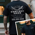 T-shirt Cool de réparation automobile professionnel Mascul<br><div class="desc">Élevez la marque de votre atelier de réparation automobile avec le T-Shirt mécanique mécanique du Cool de réparation automobile professionnel. Conçue avec un logo masculin et frappant, cette chemise est un parfait mélange de style et de professionnalisme. Le design accrocheur à l’avant et à l’arrière affiche en évidence le logo...</div>