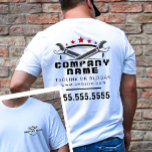 T-shirt Cool de réparation automobile professionnel Red Lo<br><div class="desc">Montrez votre entreprise de réparation automobile avec le Cool de réparation automobile professionnel Red Logo Mechanic T-Shirt, conçu pour faire une déclaration en gras. Ce tee-shirt de haute qualité présente une couleur rouge frappante qui attire l'attention et assure à votre équipe de se démarquer. L'avant et l'arrière de la chemise...</div>