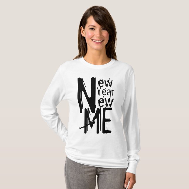 T-shirt Cool de résolution Inspiration Nouvel An (Devant entier)