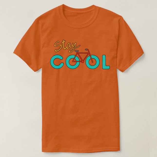 T-shirt Cool de séjour à vélo (Design devant)