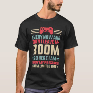 T-shirt Cool De Temps En Temps Et Puis Je Laisse Mon Pièce