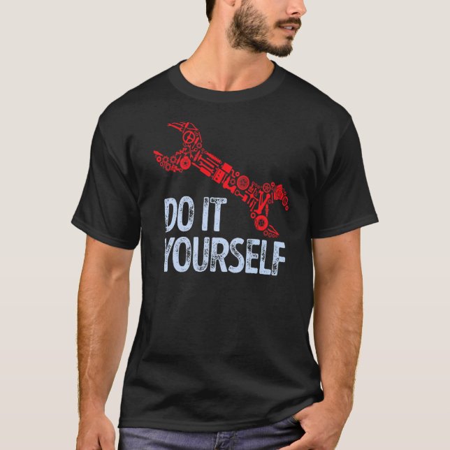 T-shirt Cool, Déclaration Outil de clé Automobile (Devant)