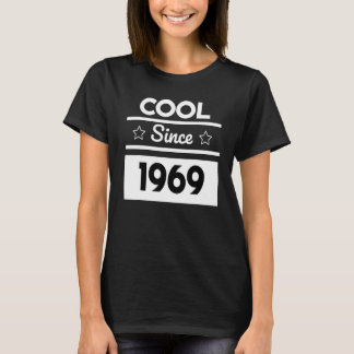 T-shirt Cool depuis 1969 Design d'anniversaire