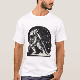 T-shirt Cool des étoiles de l'astronaute